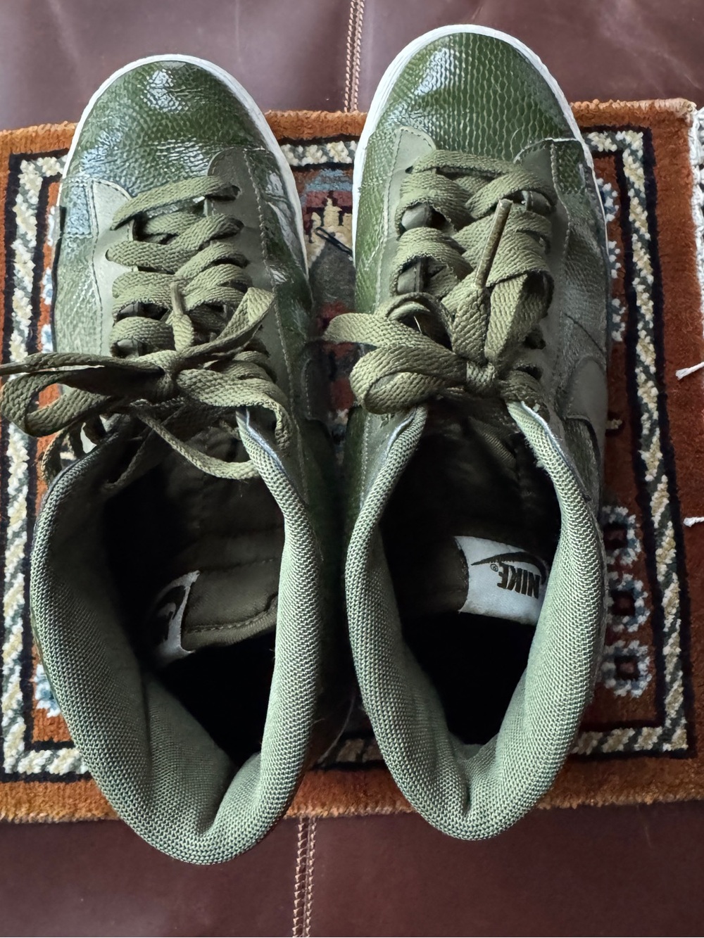 Nike Blazer Mid Leather Snake Skin Premium - Picture 6 of 9